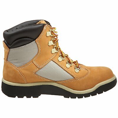 Timberland Kids' 6-Inch Leather and Fabric Big Kids' Field Boots - Sneakermaniany