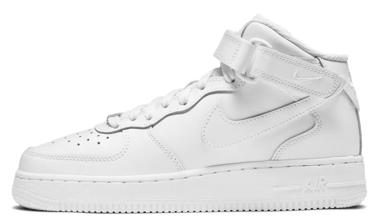 Nike Kids' Air Force 1 Mid GS Basketball Shoes - Sneakermaniany
