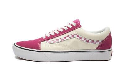 Vans Men's Comfy Cush Sidestrip Check Old Skool Sneakers - Sneakermaniany